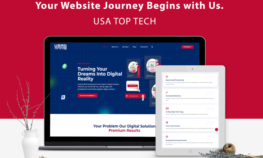 Your Website Journey Begins with USATOPTECH